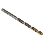 Dormer A002 Series HSS-TiN Twist Drill Bit, 6.1mm Diameter, 101 mm Overall