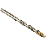 Dormer A002 Series HSS-TiN Twist Drill Bit, 7.5mm Diameter, 109 mm Overall