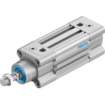 Festo Pneumatic Profile Cylinder 32mm Bore, 25mm Stroke, DSBC Series, Double Acting