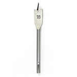 Gripit Flat Series Steel Flat Wood Drill Bit, 18mm Diameter, 12 cm Overall