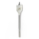 Gripit Flat Series Steel Flat Wood Drill Bit, 25mm Diameter, 12 cm Overall