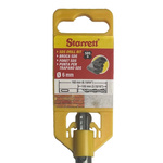 Starrett SDS Plus Series Carbide Tipped SDS Plus Drill Bit, 6mm Diameter, 160 mm Overall