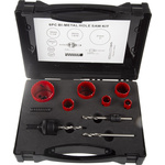 RS PRO Bi-metal 16 → 51mm Hole Saw Set