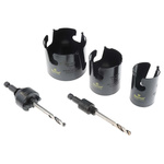 Starrett Tungsten Carbide Tipped 19 → 76mm Hole Saw Set