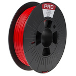 RS PRO 1.75mm Red ABS-X 3D Printer Filament, 500g