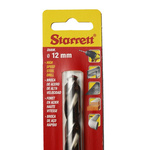 Starrett KBAR Series HSS Twist Drill Bit, 12mm Diameter, 151 mm Overall