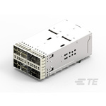 TE Connectivity zQSFP+ Connector & Cage Female 4-Port 152-Position, 2227670-7