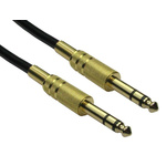 RS PRO 2m Male to Male Audio Cable Assembly