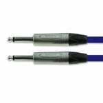 Van Damme 3m 6 mm Male Mono Jack to 6 mm Male Mono Jack Audio Cable Assembly