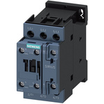 Siemens 3RT2 Series Contactor, 24 V ac Coil, 3-Pole, 38 A, 18.5 kW, 3NO, 400 V ac