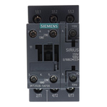 Siemens 3RT2 Series Contactor, 110 V ac Coil, 3-Pole, 38 A, 18.5 kW, 3NO, 400 V ac
