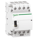 Schneider Electric iCT Series Contactor, 24 V ac Coil, 4-Pole, 40 A, 4NO, 400 V ac