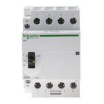 Schneider Electric iCT Series Contactor, 230 V ac Coil, 4-Pole, 40 A, 4NO, 400 V ac