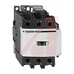 Schneider Electric LC1D Series Contactor, 110 V ac Coil, 3-Pole, 50 A, 22 kW, 3NO, 600 V ac