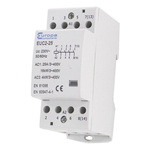 Europa Contactor, 24 V ac Coil, 4-Pole, 40 A, 12.5 kW, 4NO, 400 V ac