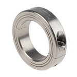 Ruland Shaft Collar Two Piece Clamp Screw, Bore 40mm, OD 60mm, W 15mm, Stainless Steel