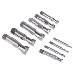 RS PRO Screwed Slot Drill Set, 4 mm, 5 mm, 6 mm, 8 mm, 10 mm, 12 mm, 14 mm, 16 mm, 18 mm, 20 mm Cut Diameter