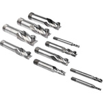 RS PRO End Mill, 3 mm, 4 mm, 6 mm, 8 mm Cutter, HSCo, 6 mm, 12 mm, 16 mm Shank, 9.5 mm, 12.5 mm Cut