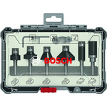 Bosch 6 piece Router Bit Set