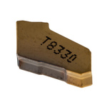 Pramet LFMX Series Lathe Parting Off Insert for Use with XLCFN, 90° Approach, 3.1mm Length