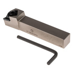 Pramet MTJNR Series Lathe Tool Holder for Use with TN/TNM Inserts, 20mm Height, 93° Approach, 125mm Length