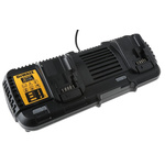DeWALT DCB132-GB Battery Charger, 20 V, 60 V for use with DeWALT 54V XR Batteries, UK Plug
