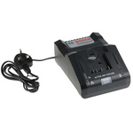 Bosch 1600A019S8 Power Tool Charger, 18V for use with 18 V Batteries, Euro Plug