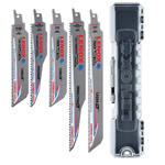 Lenox, 6, 8, 10 Teeth Per Inch 152 mm, 229 mm Cutting Length Reciprocating Saw Blade, Pack of 5