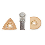 FEIN 3-Piece Oscillating Blade Set, for use with Multitools with star lock mounting