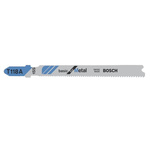 Bosch, 17 - 23 Teeth Per Inch Metal 50mm Cutting Length Jigsaw Blade, Pack of 3