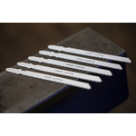RS PRO, 12 Teeth Per Inch 75mm Cutting Length Jigsaw Blade, Pack of 5