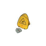 Rubbermaid Commercial Products Yellow 1.8 in Safety Cone