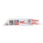 Milwaukee 100mm Cutting Length Reciprocating Saw Blade, Pack of 5