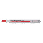 Bosch, 8 Teeth Per Inch Wood 100mm Cutting Length Jigsaw Blade, Pack of 3