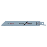 Bosch Metal 100mm Cutting Length Reciprocating Saw Blade, Pack of 5