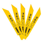 DeWALT, 18 Teeth Per Inch Metal 152mm Cutting Length Reciprocating Saw Blade, Pack of 5