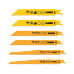 DeWALT Wood 152 mm, 203 mm, 228 mm Cutting Length Reciprocating Saw Blade, Pack of 6