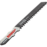 ERKO, 8 Teeth Per Inch Wood 75mm Cutting Length Jigsaw Blade, Pack of 5