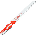 ERKO, 8 Teeth Per Inch Wood 75mm Cutting Length Jigsaw Blade, Pack of 5