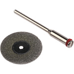 RS PRO Aluminium Oxide Cutting Disc, 22mm, P60 Grit, 1 in pack