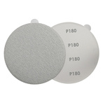 RS PRO Aluminium Oxide Sanding Disc, 150mm, P180 Grit, 100 in pack