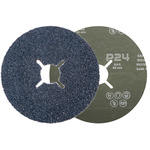 RS PRO Aluminium Oxide Flap Disc, 125mm, P24 Grit, 25 in pack