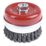 RS PRO Cup Abrasive Brush, 100mm Diameter