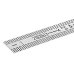 Facom 200mm Stainless Steel Metric Ruler With UKAS Calibration