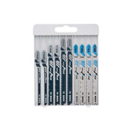 Bosch 56, 67, 74 mm Cutting Length Jigsaw Blade, Pack of 10