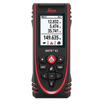Leica DISTO X3 Laser Measure, 0.05 → 150m Range, ±1 mm Accuracy, With RS Calibration