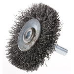 Tivoly Steel Circular Abrasive Brush, 50mm Diameter