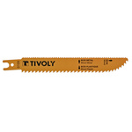 Tivoly Wood 150mm Cutting Length Hacksaw Blade, Pack of 2