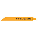 DeWALT, 14 Teeth Per Inch Metal 203mm Cutting Length Reciprocating Saw Blade, Pack of 5