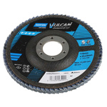 Norton Flap Disc Zirconium Oxide Flap Disc, 115mm, Coarse Grade, P40 Grit, Vulcan